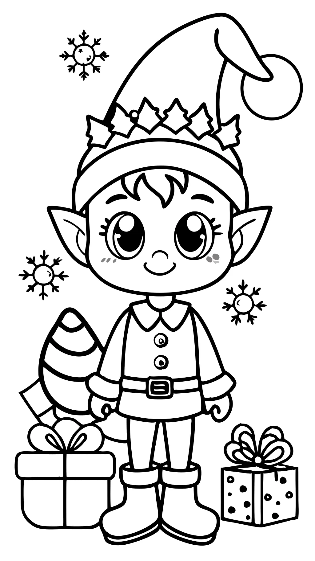 elf on the shelf coloring pages pdf